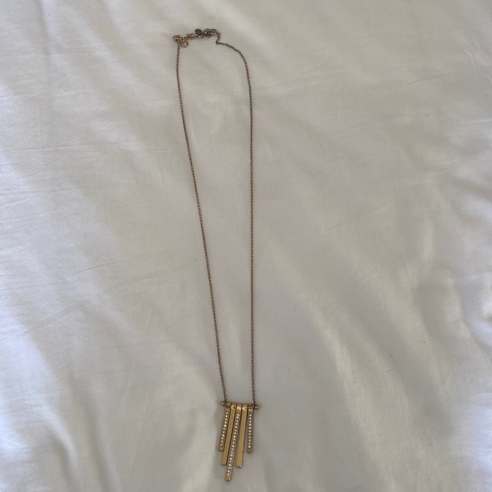 Gold JCrew Statement Necklace